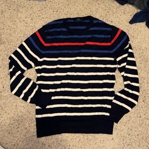 Men’s large striped sweater